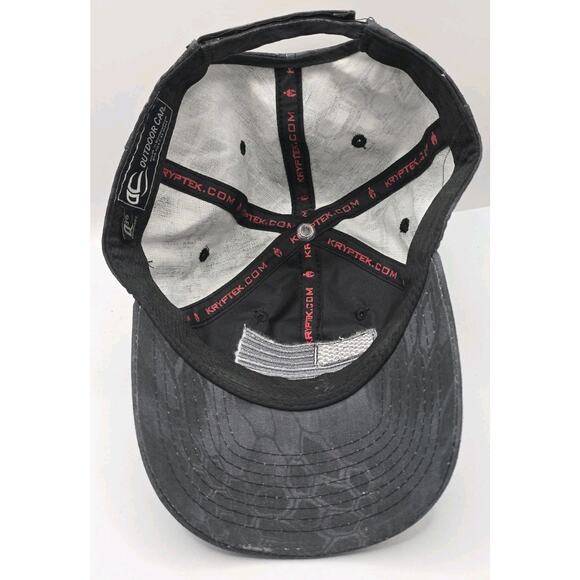 Outdoor Cap Strapback Cap Kryptek Obskura Nox Camouflage USA Flag Camo Hunt Hat - Picture 7 of 9